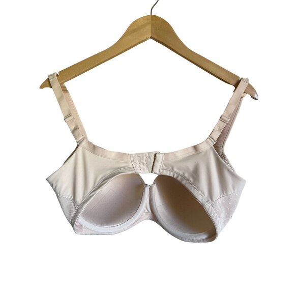 Soma 34G Stunning Support Full Coverage Underwire Tan Nude Bra Lace Trim - Picture 2 of 7